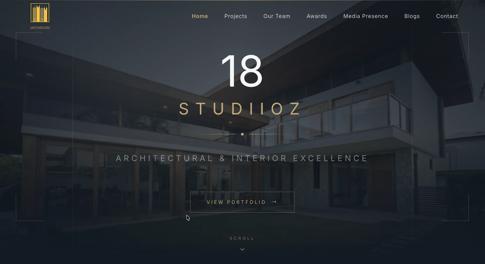 18 Studiioz website preview
