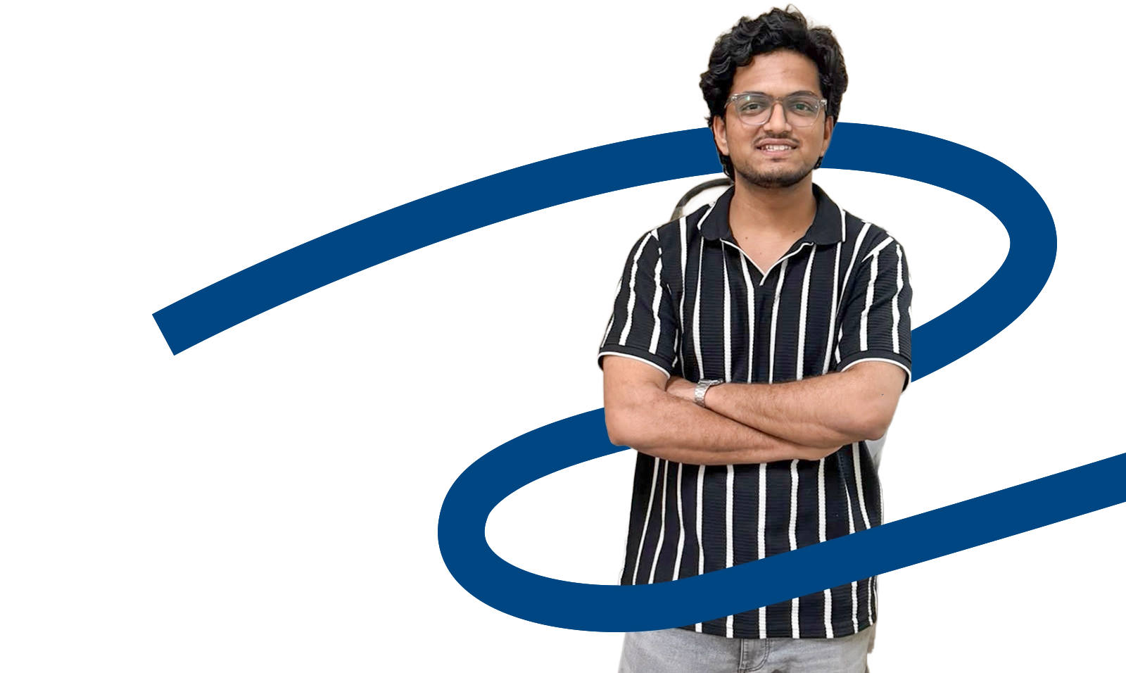 Performance marketer holding a phone